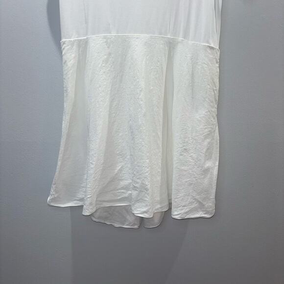 Theory White Tiered Tunic Linen Blend Dress (Size Small) - Picture 7 of 14